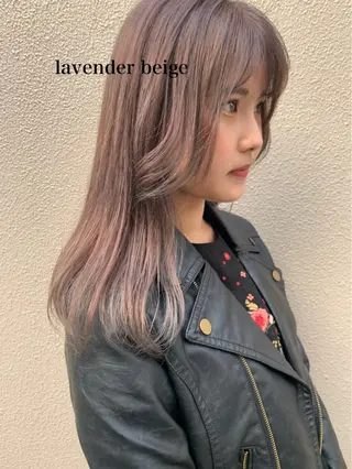 ロング カラー Zina 藤崎店所属・zina藤崎📛 井上美乃里のヘアスタイル