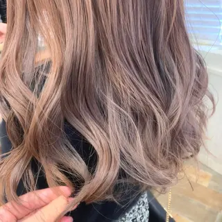 ロング カラー ボブ/美髪矯正 /佐藤　奈巳のヘアスタイル