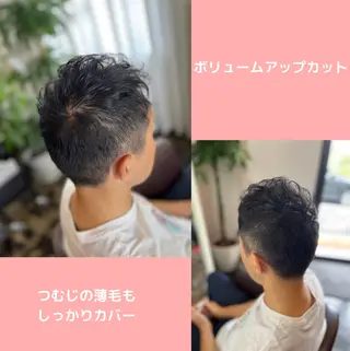 メンズ 薄毛専門 メンズカットREEのヘアスタイル