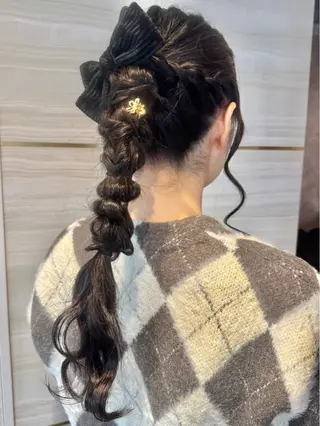 ロング 島崎 穂乃香のヘアスタイル