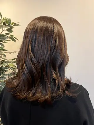 カラー 稲田 里菜のヘアスタイル