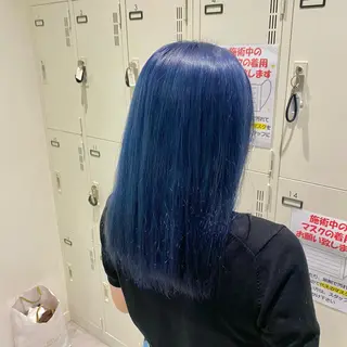 ミディアム カラー THE ESCALA 町田所属・町田縮毛矯正/ 髪質改善/美髪特化のヘアスタイル