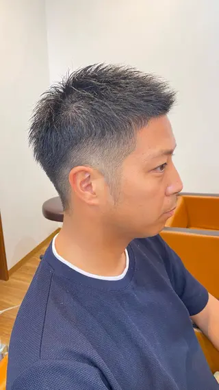 ショート メンズ 心cocoro RISAのヘアスタイル