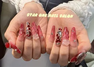 ネイル 星 あみのネイルデザイン