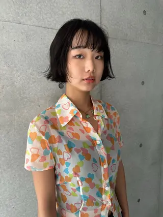 ミディアム お悩み解決パーマ hana🩰のヘアスタイル