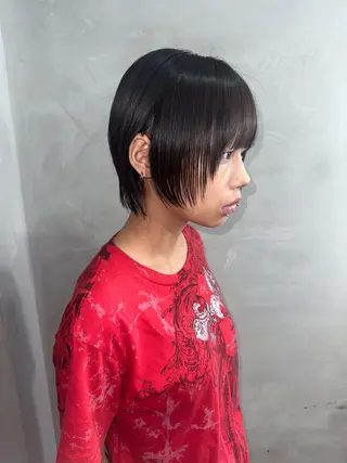 ショート ブリーチ・レイヤ ー特化🔥 ちかまるのヘアスタイル