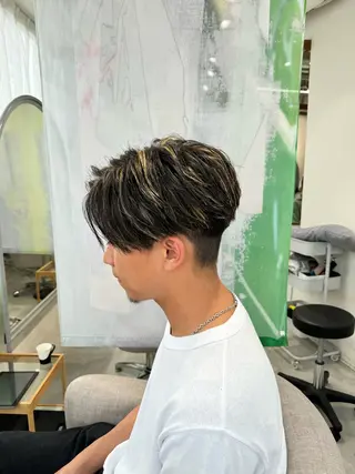 メンズ INCE  HAIR 梅田　長町　至のヘアスタイル