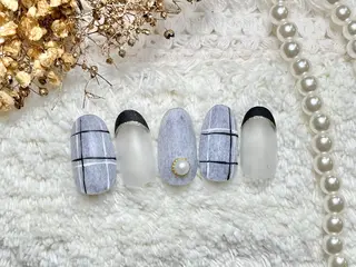 ネイル ネイルPetit Ribbonのネイルデザイン