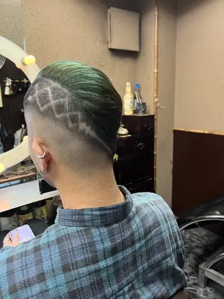 ショート メンズ KAH所属・Koichi Satoのヘアスタイル
