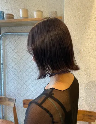 ショート カラー SALOWIN下北沢所属・hazuki 🌝のヘアスタイル