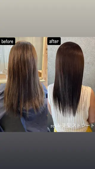 セミロング パーマ relile所属・🔷髪質改善✂︎ 艶髪矯正✂︎岡崎洋介のヘアスタイル