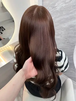 ロング 艶感ハイトーン/ 池袋/mei🩶のヘアスタイル