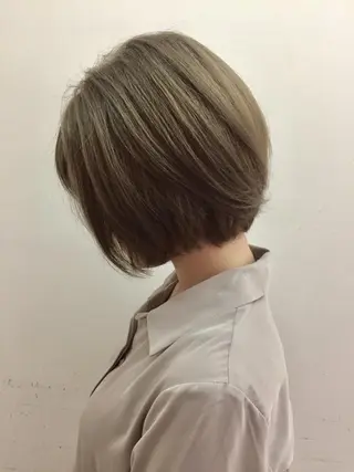 ショート ✂️小顔カット✂️ 山本有紀のヘアスタイル