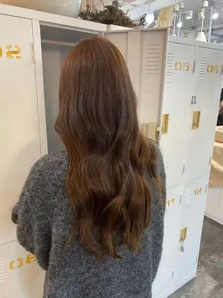 ロング カラー YURAGI🌿 SAKIのヘアスタイル