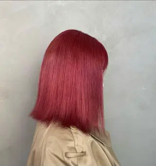 セミロング カラー マンツーマン施術🌷 透明感/HIKARIのヘアスタイル