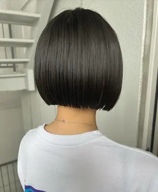 ショート カラー akane/ベージュ /オリーブ/ブラウンのヘアスタイル