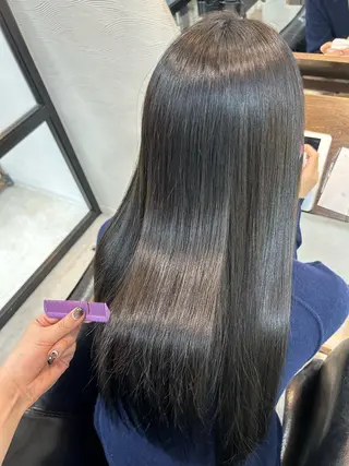 ロング カラー 🤍透明感/韓国風 🤍サクラギヒトミのヘアスタイル