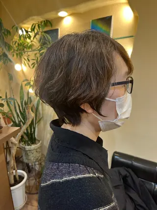 ショート lounge×morio ikebukuro所属・田畑 優希のヘアスタイル