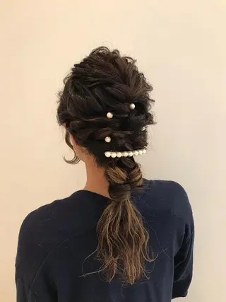 ヘアアレンジ 卒業式受付中🌻 肥田亜沙美のその他イメージ