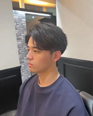 ショート パーマ －PROUD － private  hair salon.所属・山中 翔太のヘアスタイル