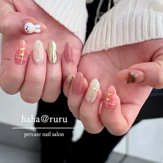ネイル haha@ ruruのネイルデザイン