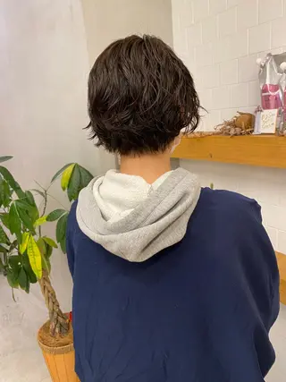 ショート カラー ヘアアレンジ 、 、のヘアスタイル