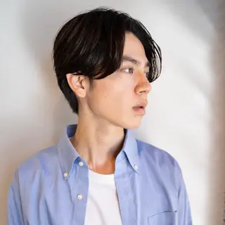 ショート パーマ メンズ メンズ特化美容師/ 藤戸 椋のヘアスタイル