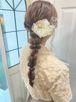 ヘアアレンジ uros.所属・uros.中目黒 moekaのヘアスタイル