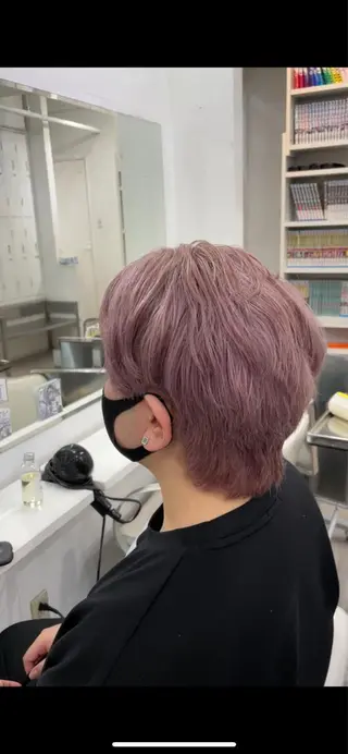 カラー メンズ ✨️ツイスパ波巻き特 化小杉澪生✨️のヘアスタイル