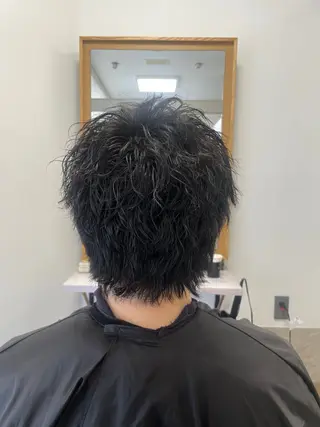 ショート Go today shaire salon所属・BLEACH 🟥 PERM 天神🏆のヘアスタイル