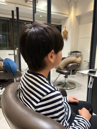 ミディアム メンズ CLAPS 弘明寺店所属・さが るかのヘアスタイル