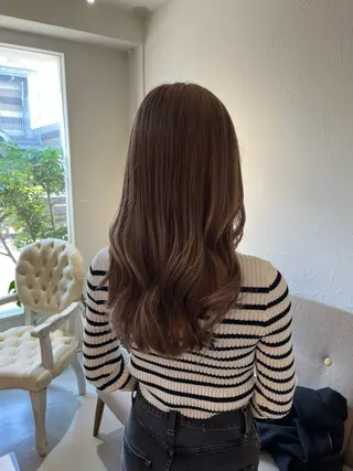 セミロング 吉川 莉央のヘアスタイル