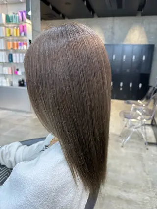 セミロング カラー 髪質改善/艶髪様 🍎豊田修太郎のヘアスタイル