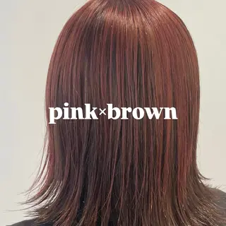 ミディアム カラー ちほ /ボブスタイルのヘアスタイル