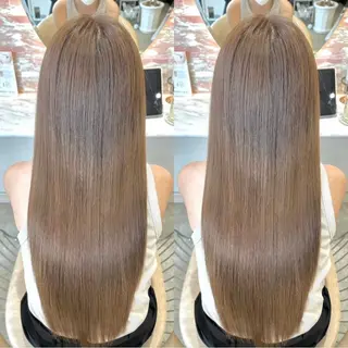 ロング レイヤーカット/髪質 改善/矯正🤍吉田のヘアスタイル