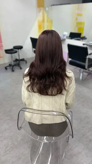 ロング カケヒ セナのヘアスタイル