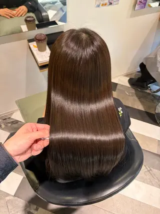 ロング カラー 圧倒的髪質改善 ✂︎飯島悠介のヘアスタイル