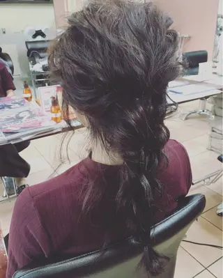 ヘアアレンジ _WHITE高槻所属・_WHITE高槻店 yusukeのヘアスタイル