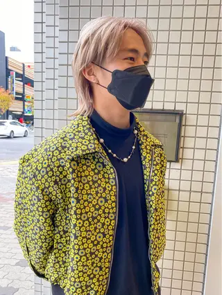 カラー メンズ 栄/矢場町 三井太朗のヘアスタイル