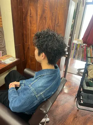 メンズ LaRmE 代表　HoHaRa.のヘアスタイル