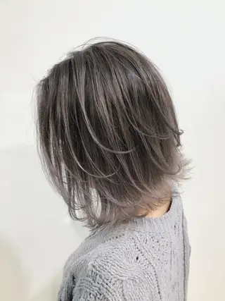 ショート カラー パーマ ヘアアレンジ 髪質改善専門店 エイジングケアのヘアスタイル