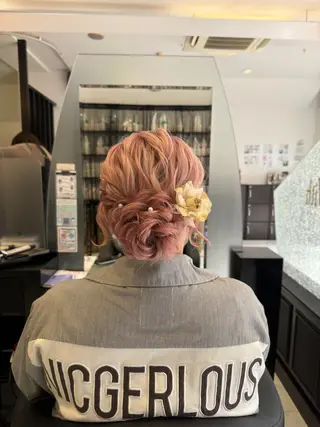 セミロング ヘアアレンジ MURATA KOHEIのヘアスタイル