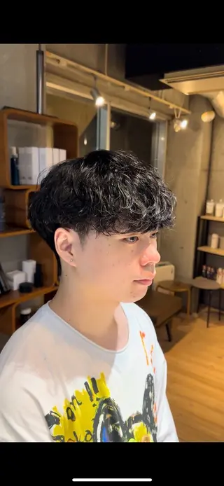 パーマ fifthパーマ特化 ユウリのヘアスタイル