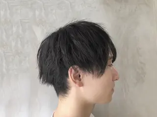 ショート カラー メンズ レイヤー/ウルフ/ ハッシュカット/そらのヘアスタイル