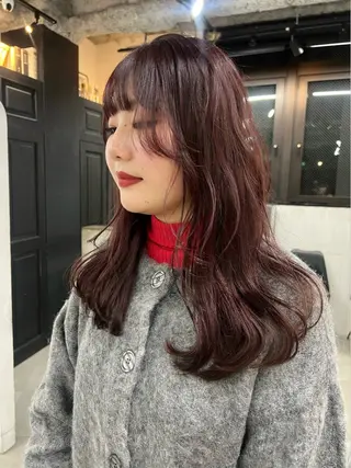 ロング 暖色カラー/レイヤー カット☁️MEI☁️のヘアスタイル