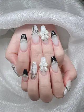 ネイル Lee Nails チップ長さだし専門店のネイルデザイン