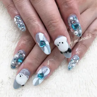 ネイル She nail studio 原宿所属・パラジェル有/ スカルプ/mahoのネイルデザイン