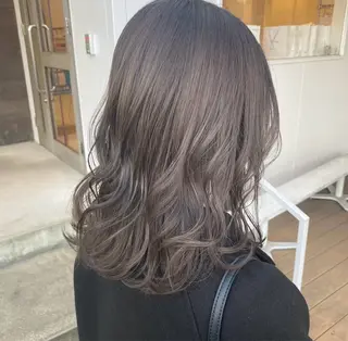 セミロング アパートメント下関 垢田店／生水翔琳のヘアスタイル