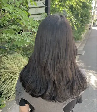 カラー 🫧ハイライトモデル 募集🫧溝口結麻のヘアスタイル