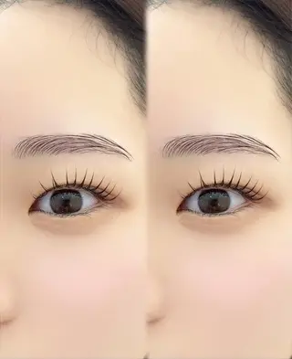 アイブロウ kisaki eyelashのマツエク・マツパデザイン
